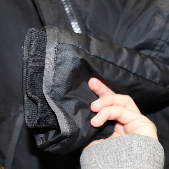 Pajar Black Down Feather Parka Winter Jacket - Picture 6 of 11